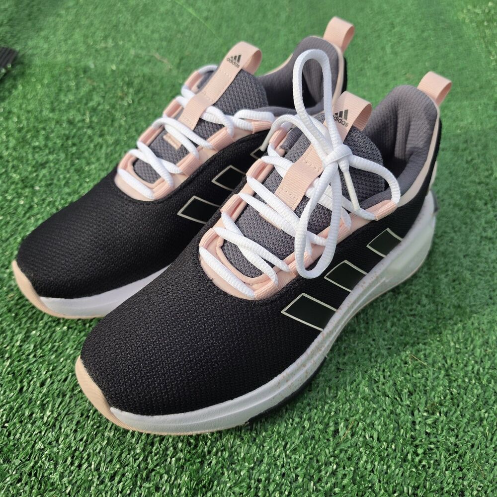 Womens Size 7 adidas Racer TR23 Core Black Sandy Pink Athletic Shoes IH2333 NWB